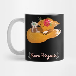 Fuchs Eule Kleine Prinzessin Blumen Süß Mug